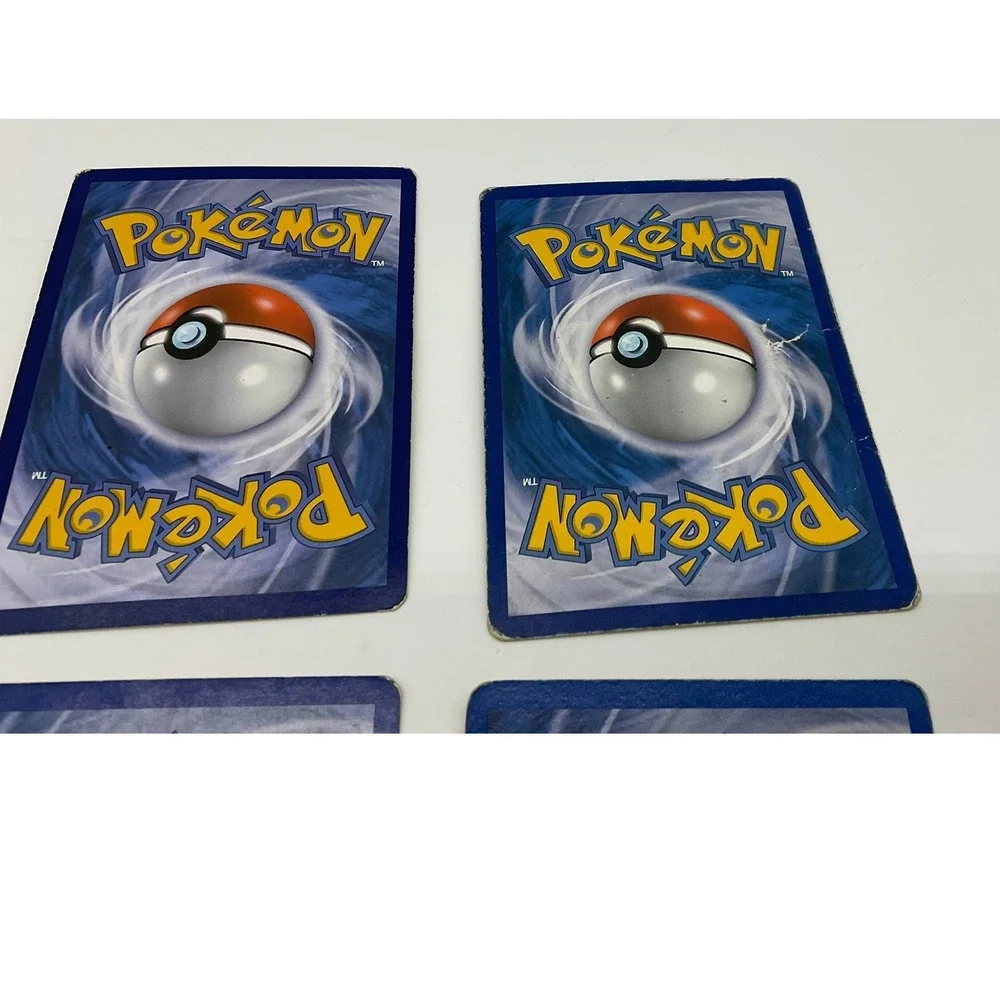 Pokemon Water Type Card Lot Squirtle Psyduck Goldeen Cubchoo Vanillish Energy